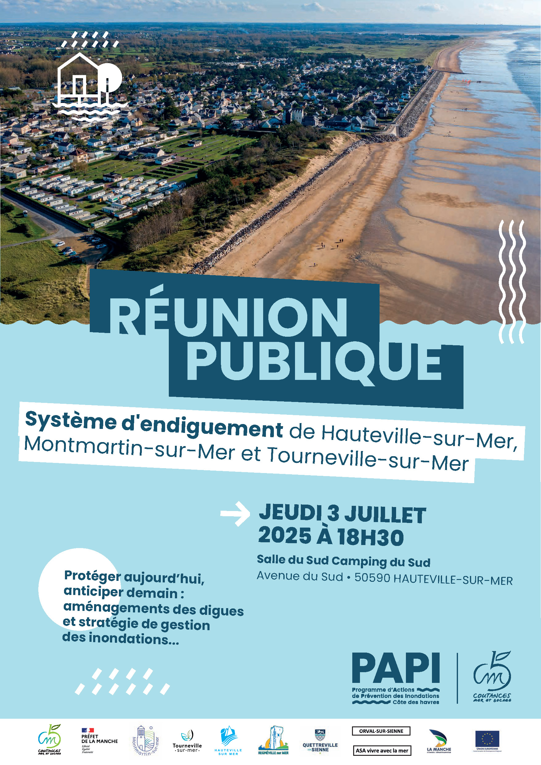 Réunion publique « Programme d’Actions de Prévention des Inondations » (PAPI)